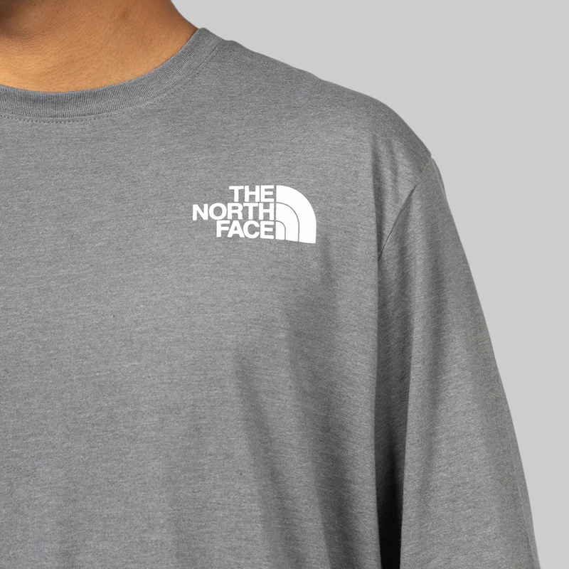 Box NSE Long Sleeve - TNF Medium Grey Heather - Image 4