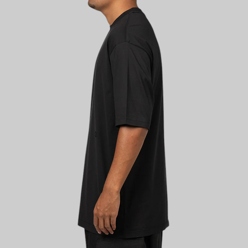 Boxy T-Shirt - Black - Image 2
