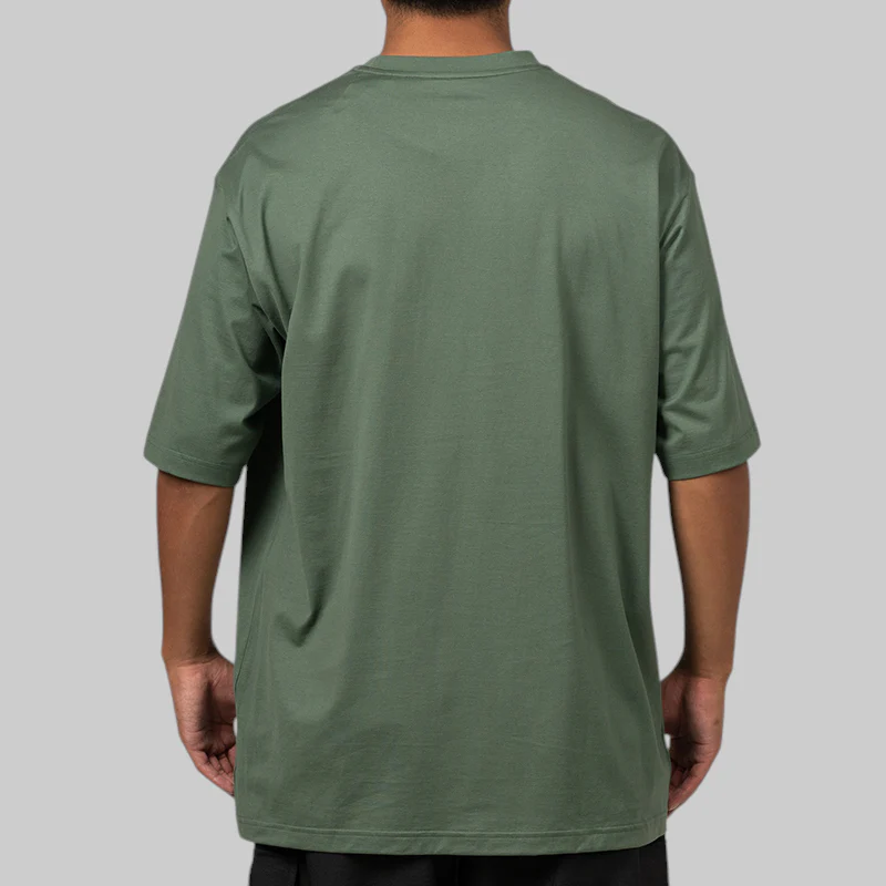 Boxy T-Shirt - Green Oxide - Image 3