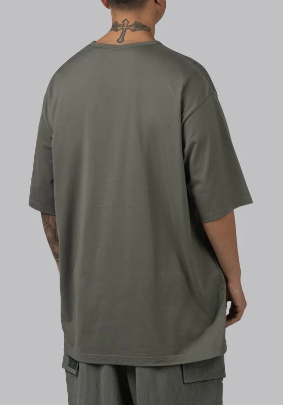 Boxy T-Shirt - Stone Green - Image 2
