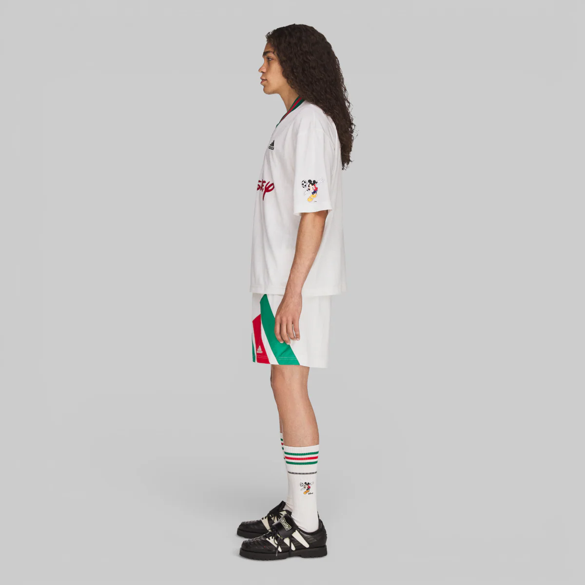 Brain Dead Disney Soccer Jersey - Chalk White - Image 3