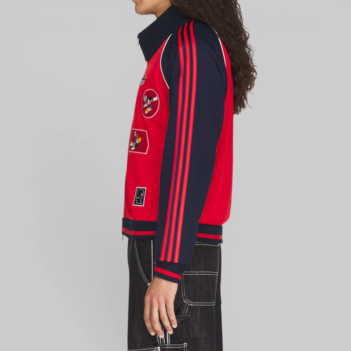 Brain Dead Disney Track Top - Better Scarlet - Image 3