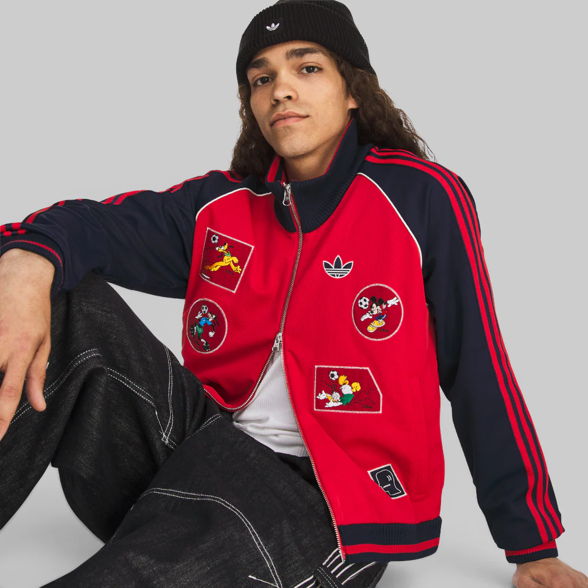 Brain Dead Disney Track Top - Better Scarlet - Image 5