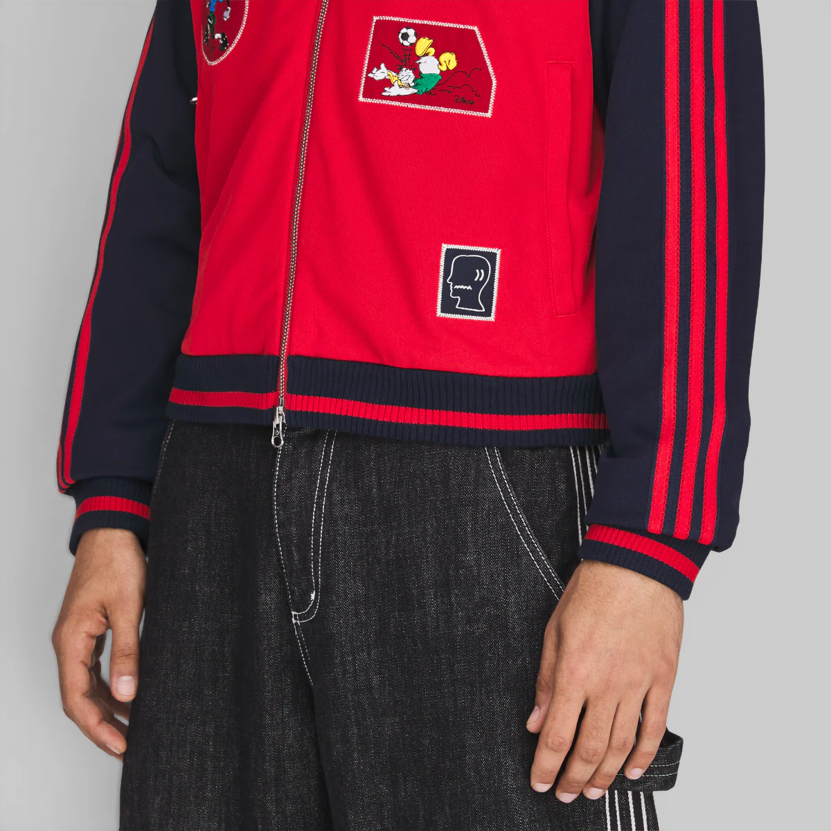 Brain Dead Disney Track Top - Better Scarlet - Image 6
