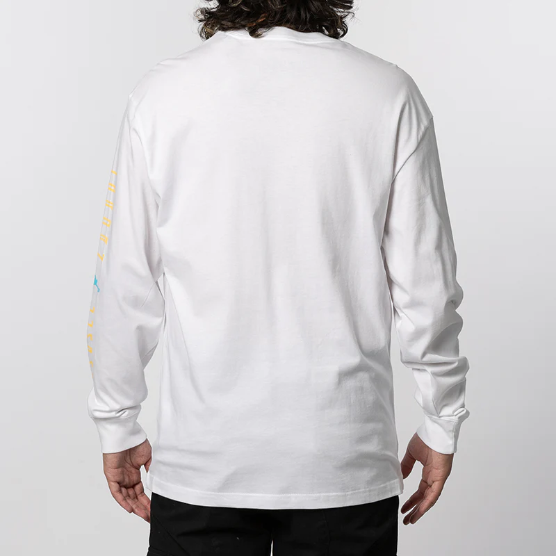 Brooklyn AJ11 Graphic Long Sleeve - White - Image 3