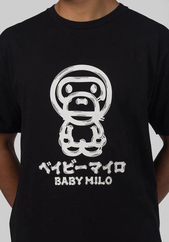 Brush Baby Milo T-Shirt - Black - Image 4