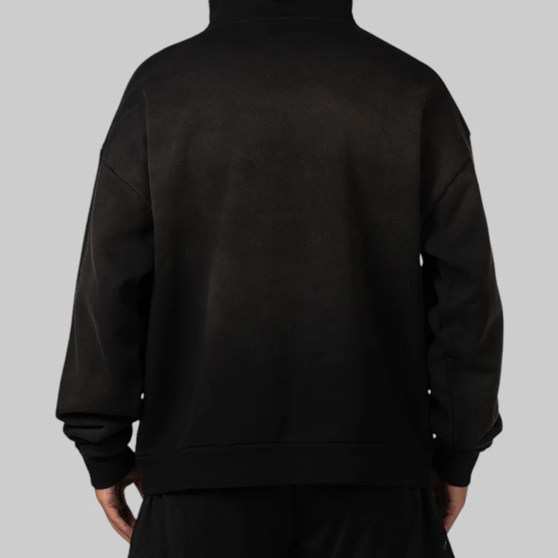 Buzzer Beaters Hoodie - Washed Black - Image 5