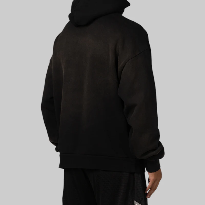 Buzzer Beaters Hoodie - Washed Black - Image 6