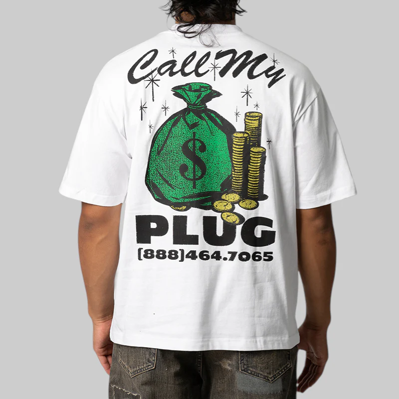 Call My Plug T-Shirt - White