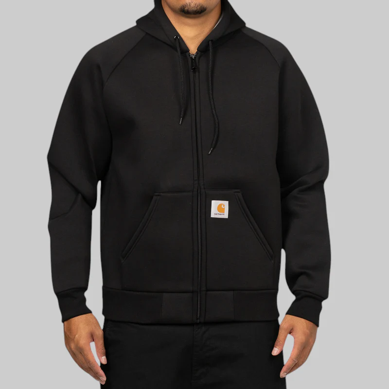 Car-Lux Hooded Jacket - Black/Grey