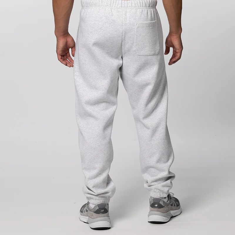 Chase Sweat Pant - Ash Heather/Gold - Image 4