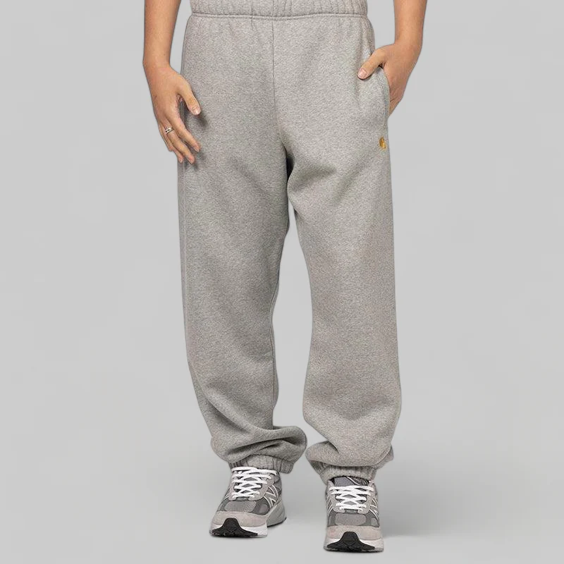 Chase Sweatpant - Grey Heather/Gold
