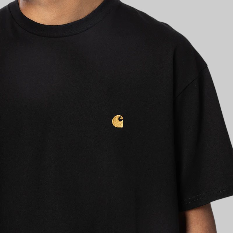 Chase T-Shirt - Black/Gold - Image 3