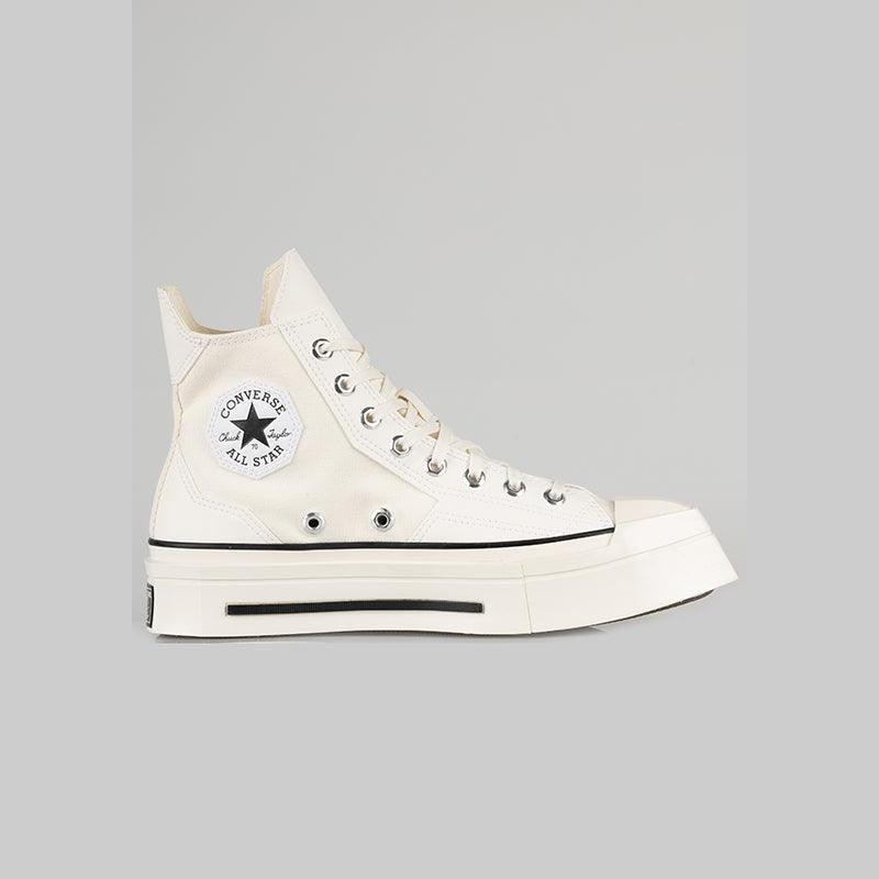 Chuck 70 De Luxe Squared Hi - Egret/Egret - Image 3