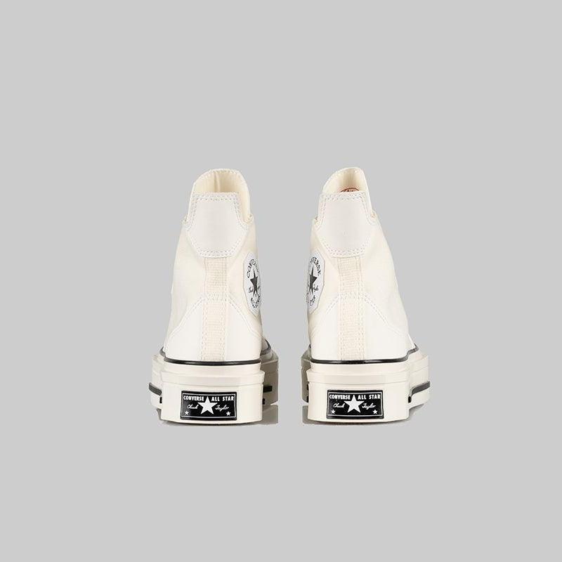 Chuck 70 De Luxe Squared Hi - Egret/Egret - Image 5