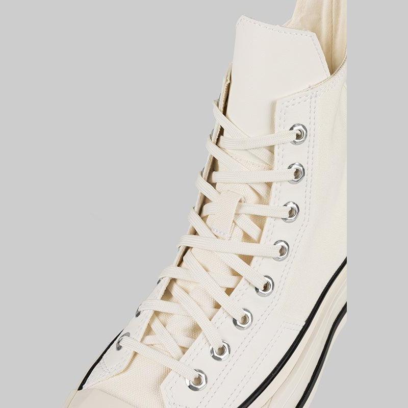 Chuck 70 De Luxe Squared Hi - Egret/Egret - Image 6