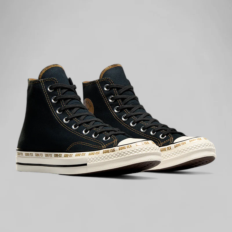 Chuck 70 Gore-Tex Hi - Black/Toadstool Tan - Image 2