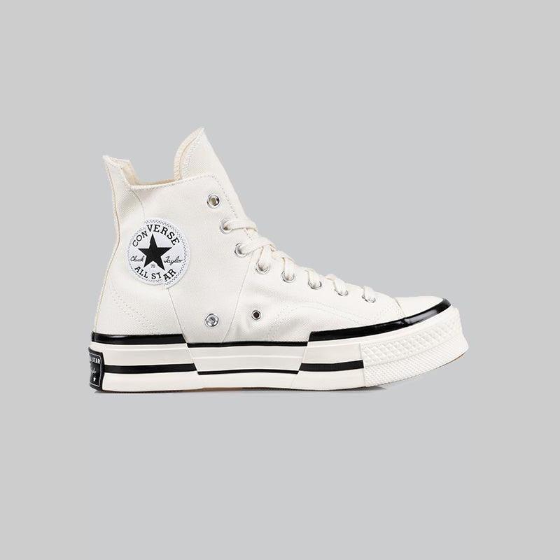 Chuck 70 Plus Hi - Egret/Black - Image 3