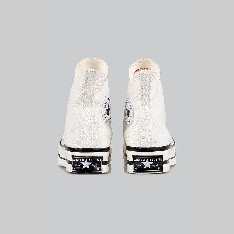 Chuck 70 Plus Hi - Egret/Black - Image 5