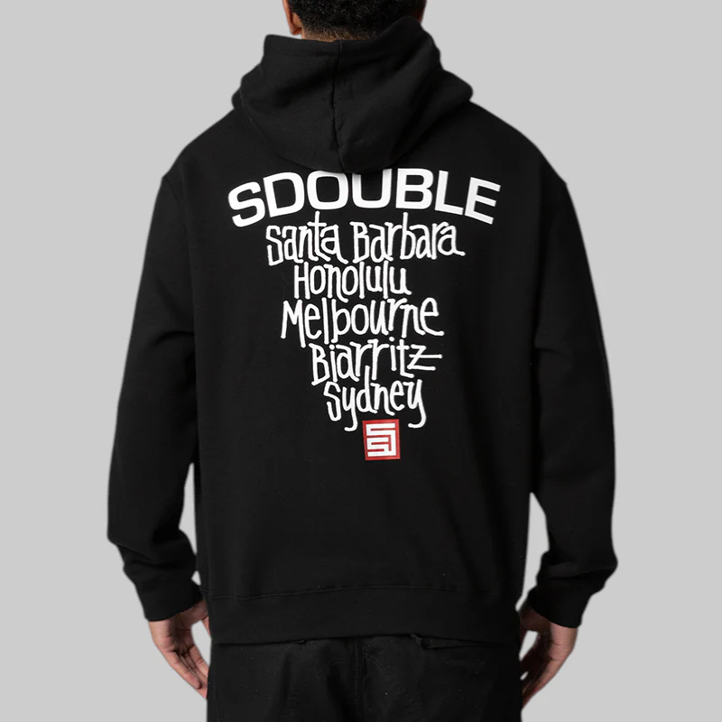Cities Zip Thru Hoodie - Black - Image 2
