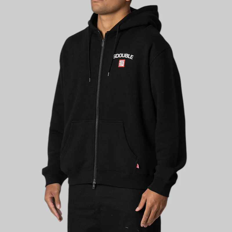 Cities Zip Thru Hoodie - Black - Image 3