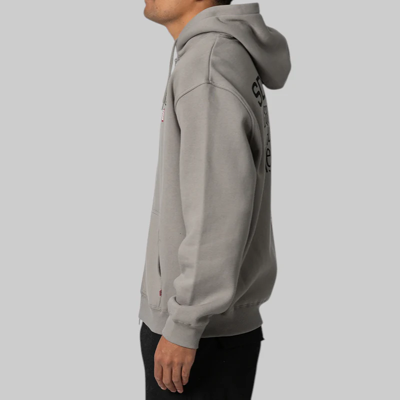 Cities Zip Thru Hoodie - Stone - Image 2