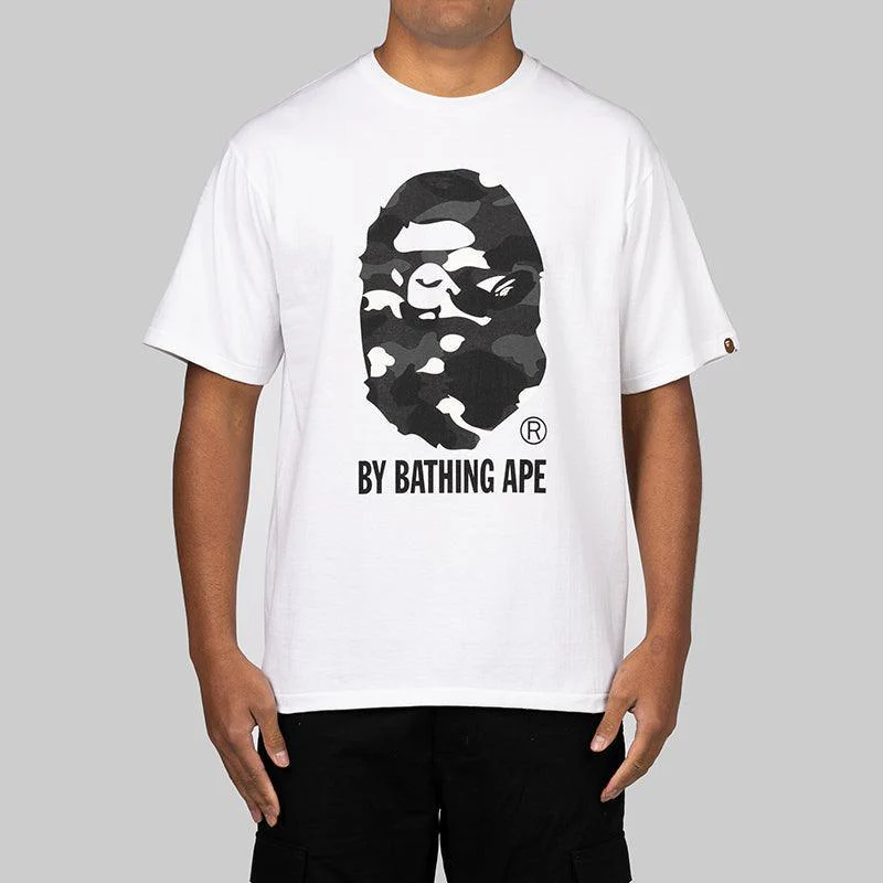 City Camo By Bathing Ape T-Shirt - White/Black