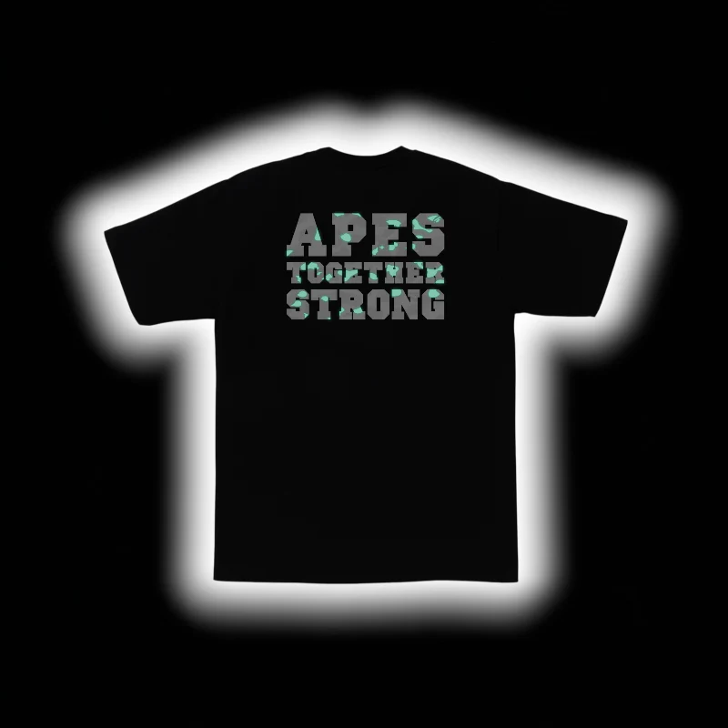 City Camo College ATS T-Shirt "Glow In The Dark" - Image 4