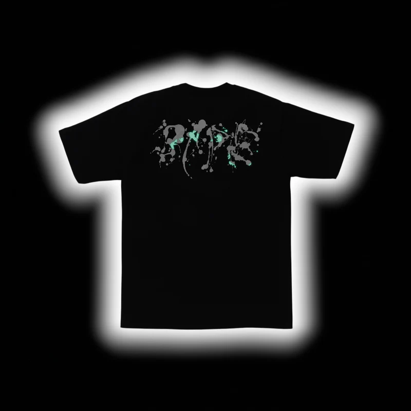 City Camo Painting Ape Head T-Shirt "Glow In The Dark" - Image 4