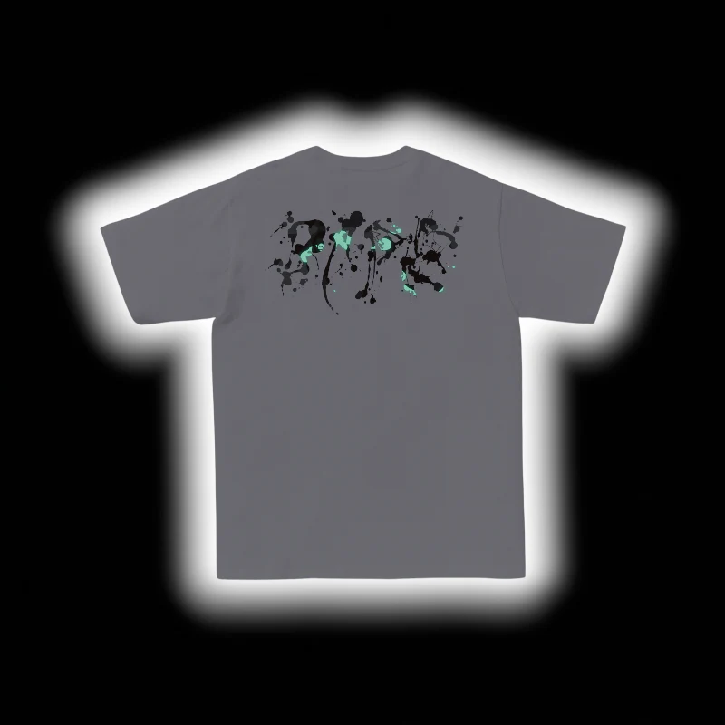 City Camo Painting Ape Head T-Shirt "Glow In The Dark" - Image 4