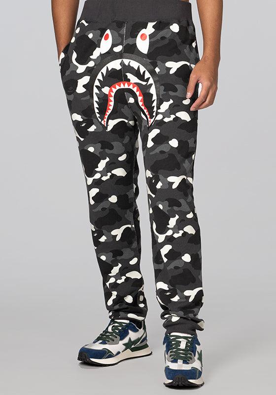 City Camo Shark Sweatpant - Black