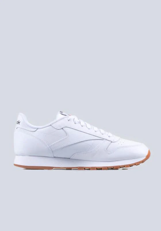 Classic Leather - White/Gum - LAST PAIR - Image 3