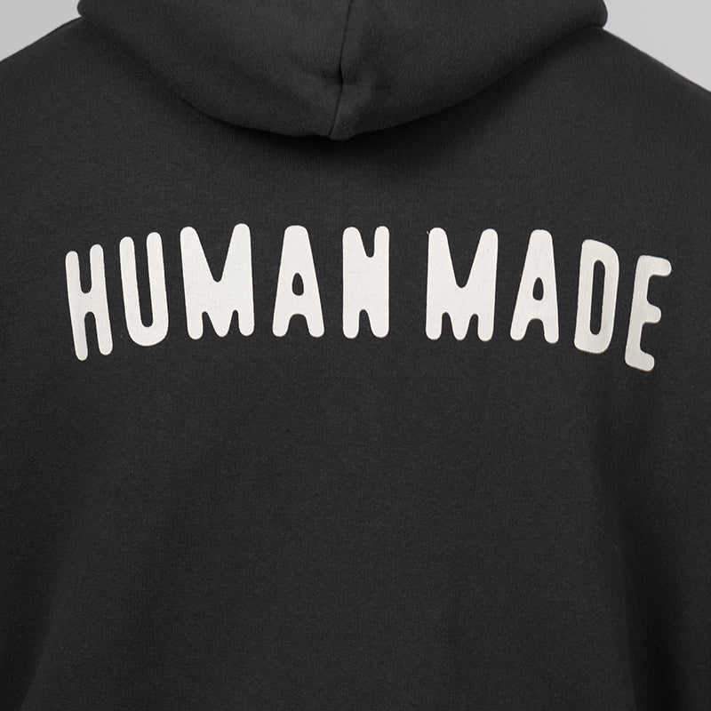 Classic Zip-Up Hoodie - Black - Image 7