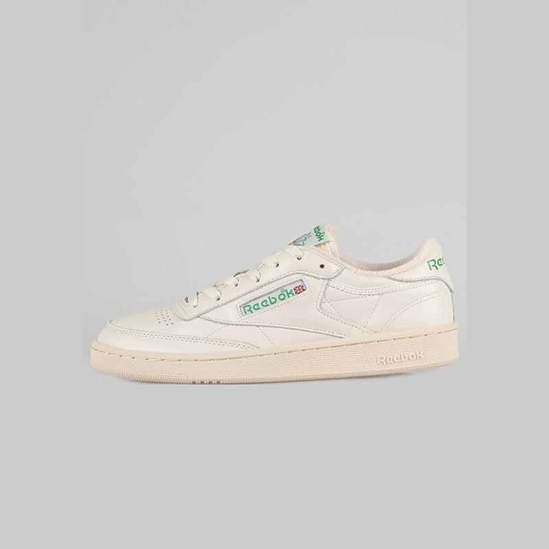 Club C 85 Vintage - Chalk/Green