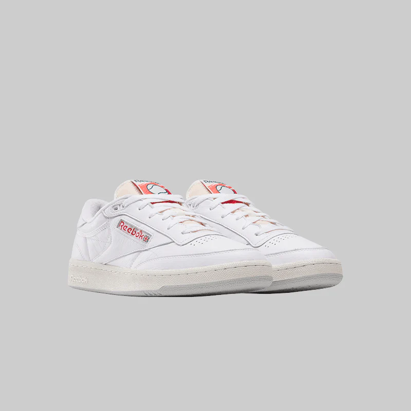 Club C 85 Vintage - White/Chalk/Red - Image 4