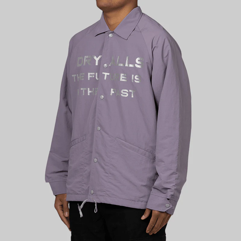 Coach Jacket - Purple - Image 2