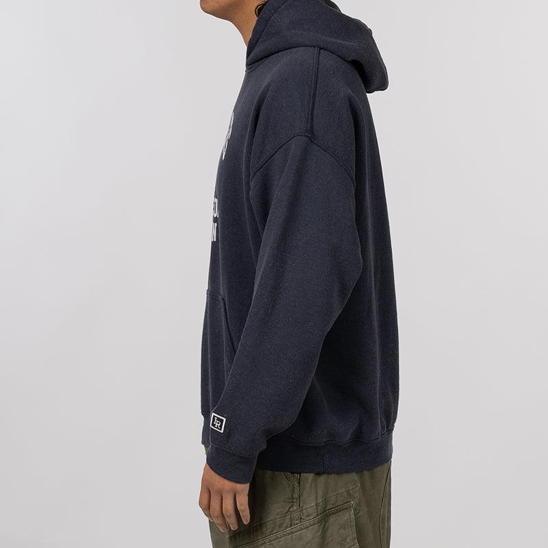 College Logo Hoodie - Navy - Image 3