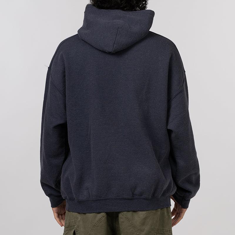 College Logo Hoodie - Navy - Image 4