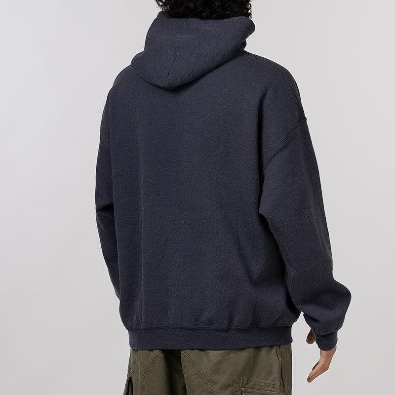College Logo Hoodie - Navy - Image 5