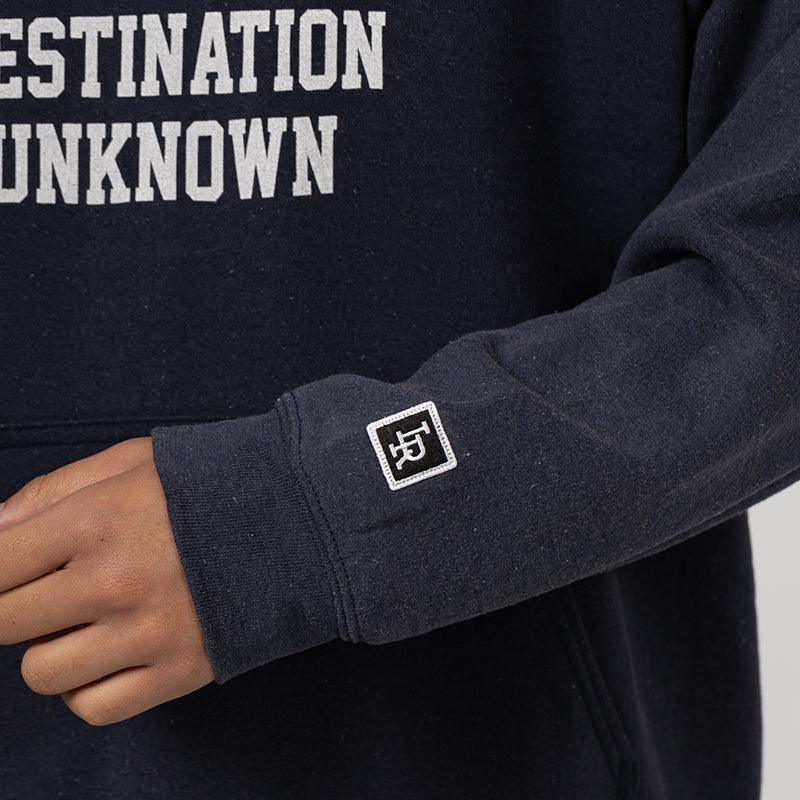 College Logo Hoodie - Navy - Image 7