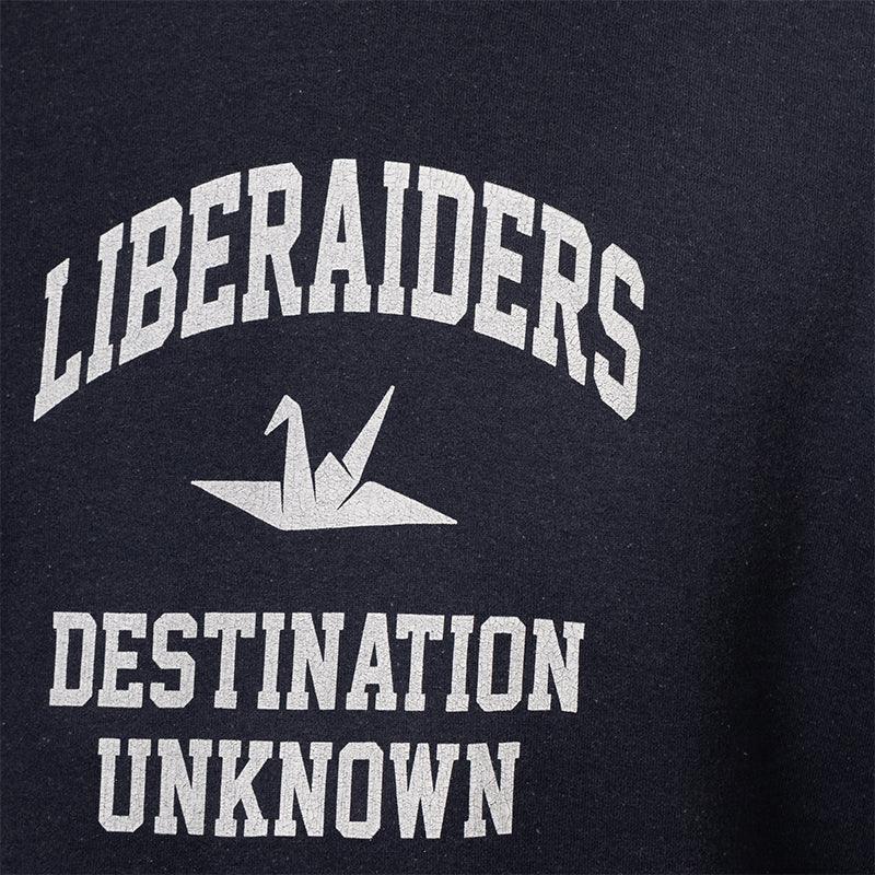 College Logo Hoodie - Navy - Image 8