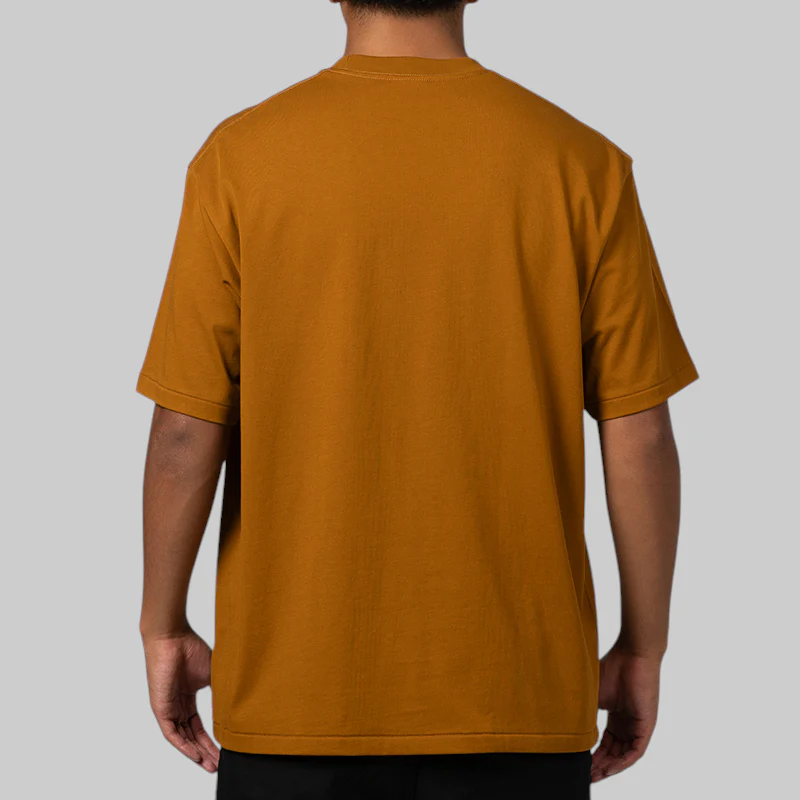 College Monogram Ape Head Relaxed Fit T-Shirt - Beige - Image 2