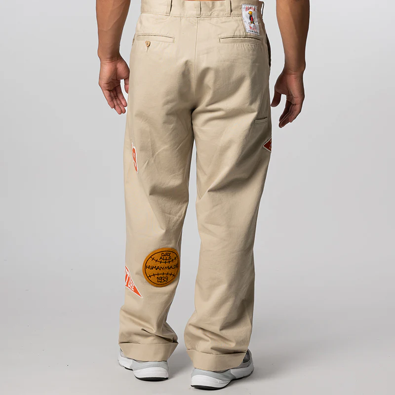 College Pant - Beige - Image 4