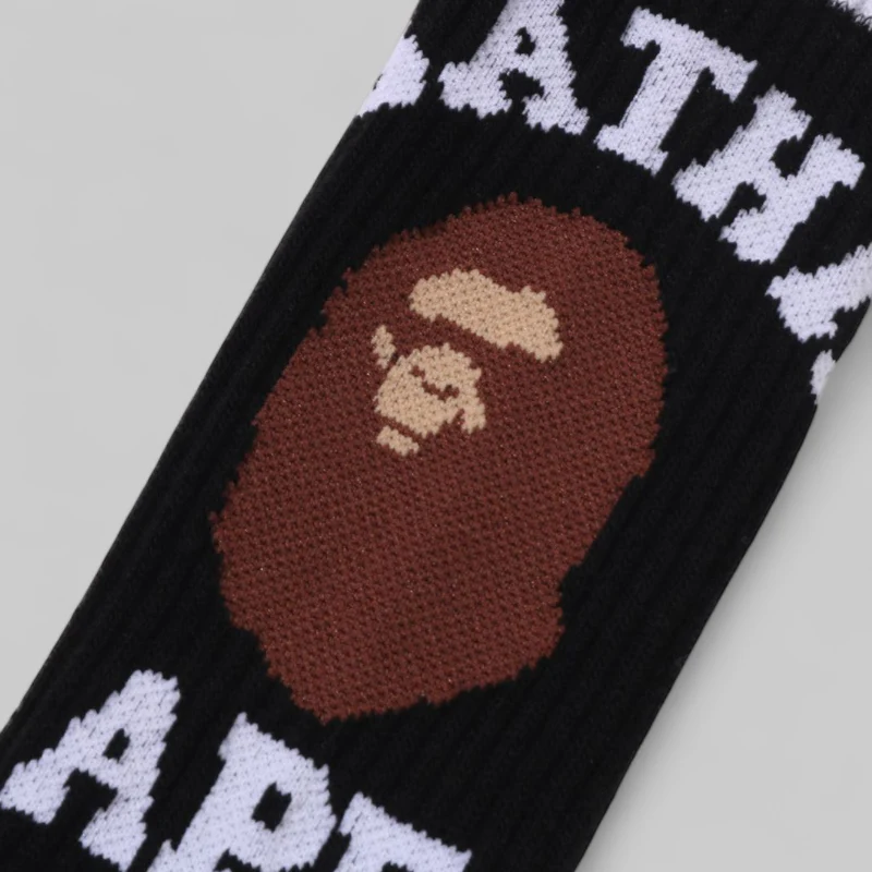 College Socks - Black - Image 2