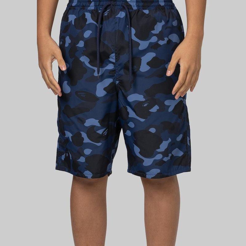 Colour Camo Shark Reversible Short - Navy - Image 4