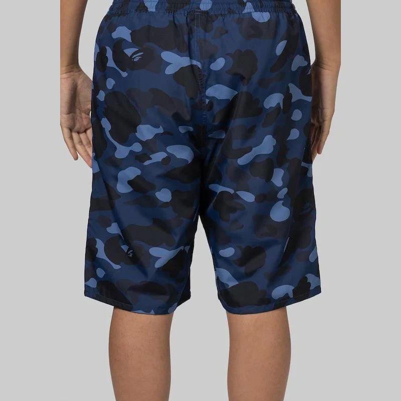 Colour Camo Shark Reversible Short - Navy - Image 6