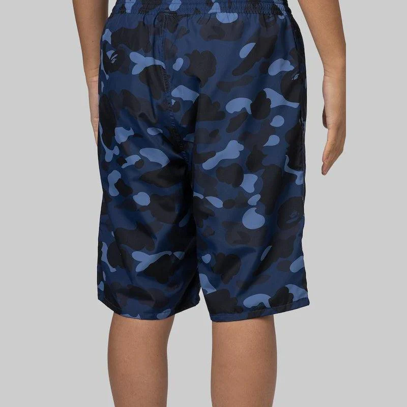 Colour Camo Shark Reversible Short - Navy - Image 9