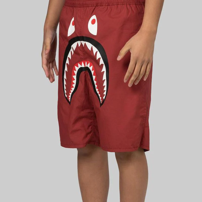 Colour Camo Shark Reversible Short - Red - Image 3