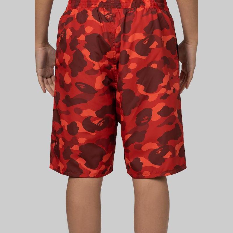 Colour Camo Shark Reversible Short - Red - Image 4