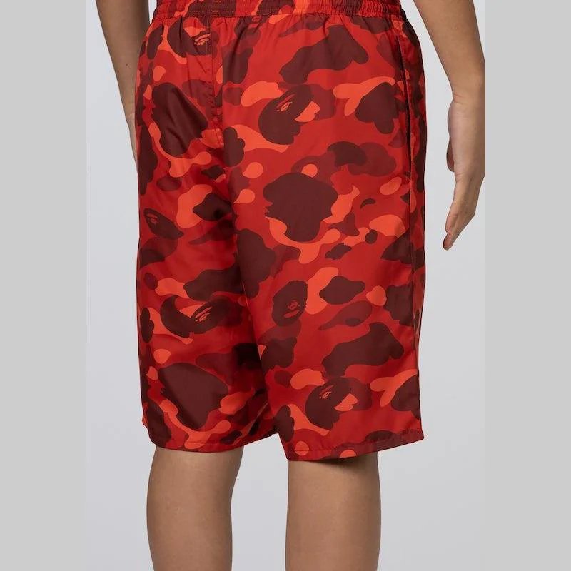 Colour Camo Shark Reversible Short - Red - Image 9